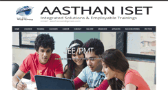 Desktop Screenshot of aasthaniset.com